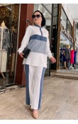 Esswaap Oyhs Kumaş Önü File Detaylı Garnili Pantolon Sweat Takım 7630 Esswaap Oyhs Kumaş Önü File Detaylı Garnili Pantolon Sweat Takım 7630